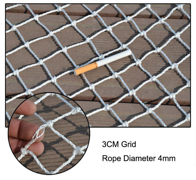 Protective Net Diameter 4/5/6MM Mesh 3/5/10CM Fence Rope Netting