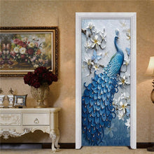 Load image into Gallery viewer, 77x200cm 3D Beautiful Landscape Door Sticker For Living Room Bedroom DIY PVC Self Adhesive Wallpaper Waterproof Mural Decal
